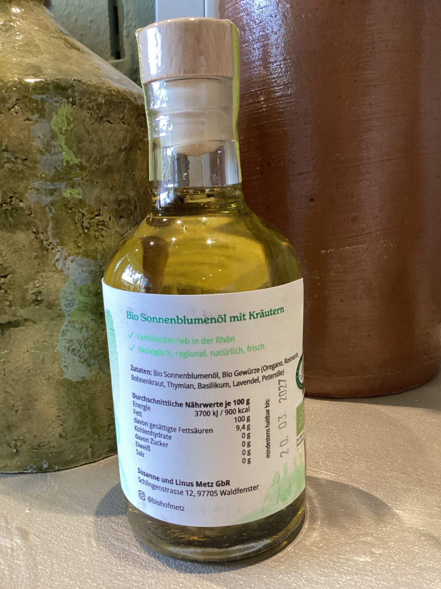 GARTEN GENUSS Bio-Würzöl – Bild 2
