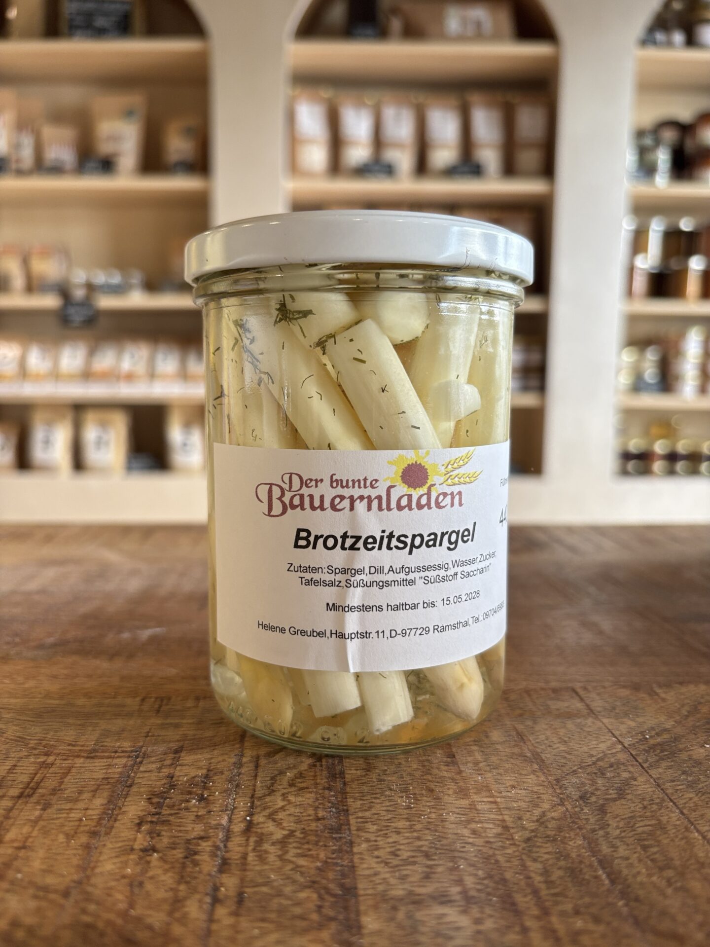 Brotzeitspargel Groß