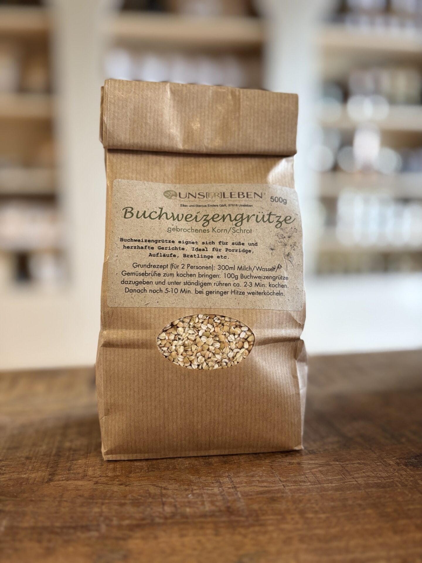 Buchweizen Grütze aus Unsleben 500g