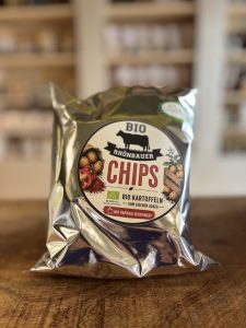 Bio-Kartoffelchips vom Rhönbauer PAPRIKA