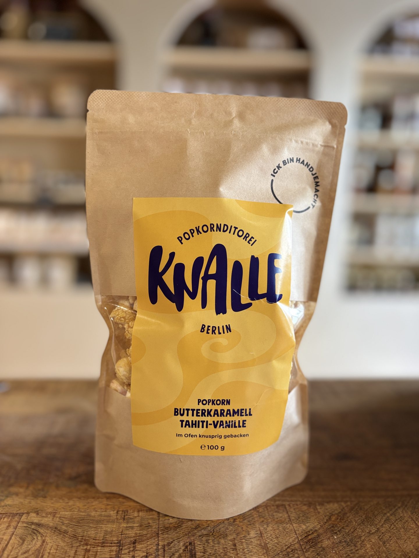 KNALLE POPCORN Buttercaramell Vanille