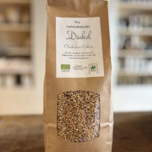 1 kg Bio-Dinkel Oberkulmer Rotkorn Körner